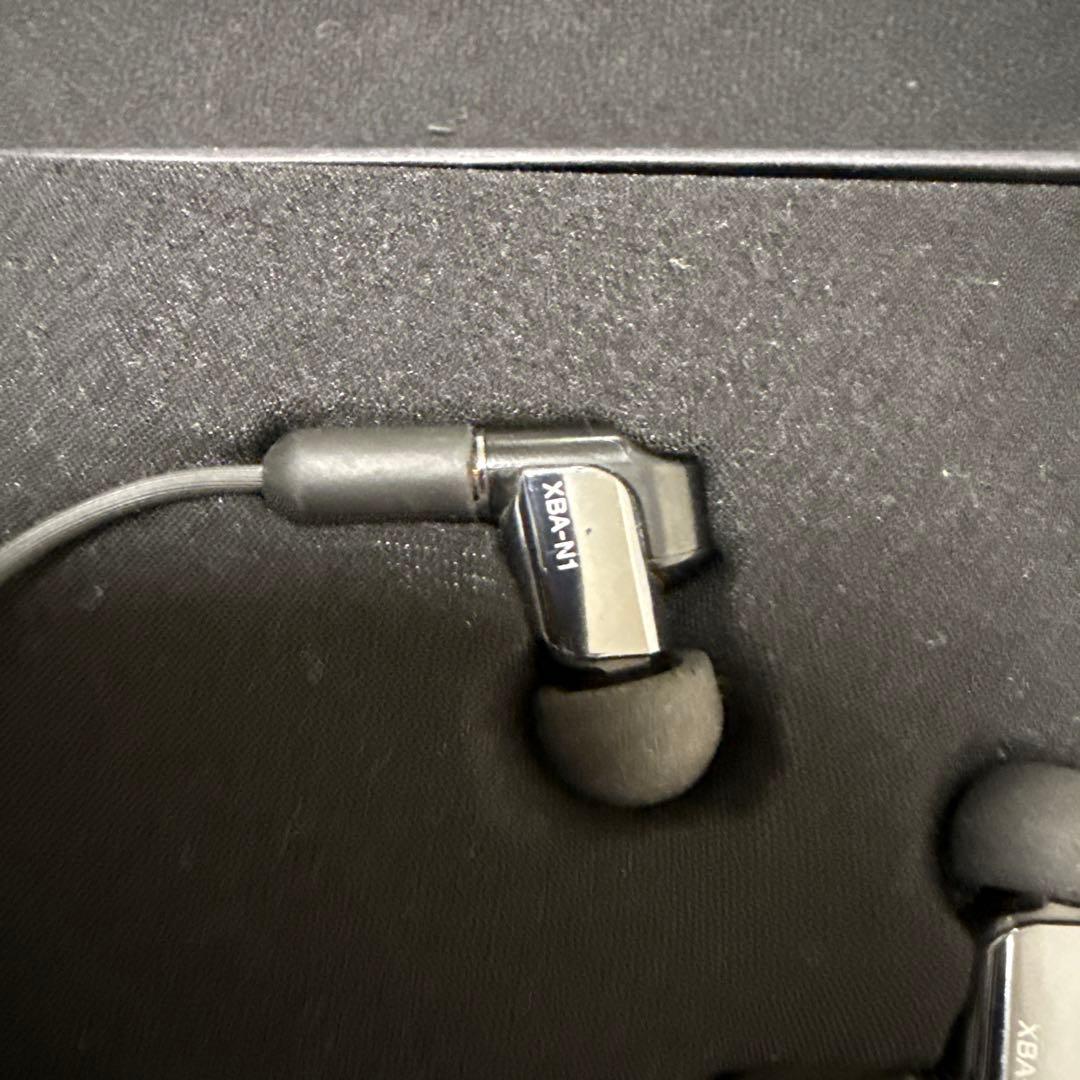 SONY XBA-N1 有線イヤホン グレー