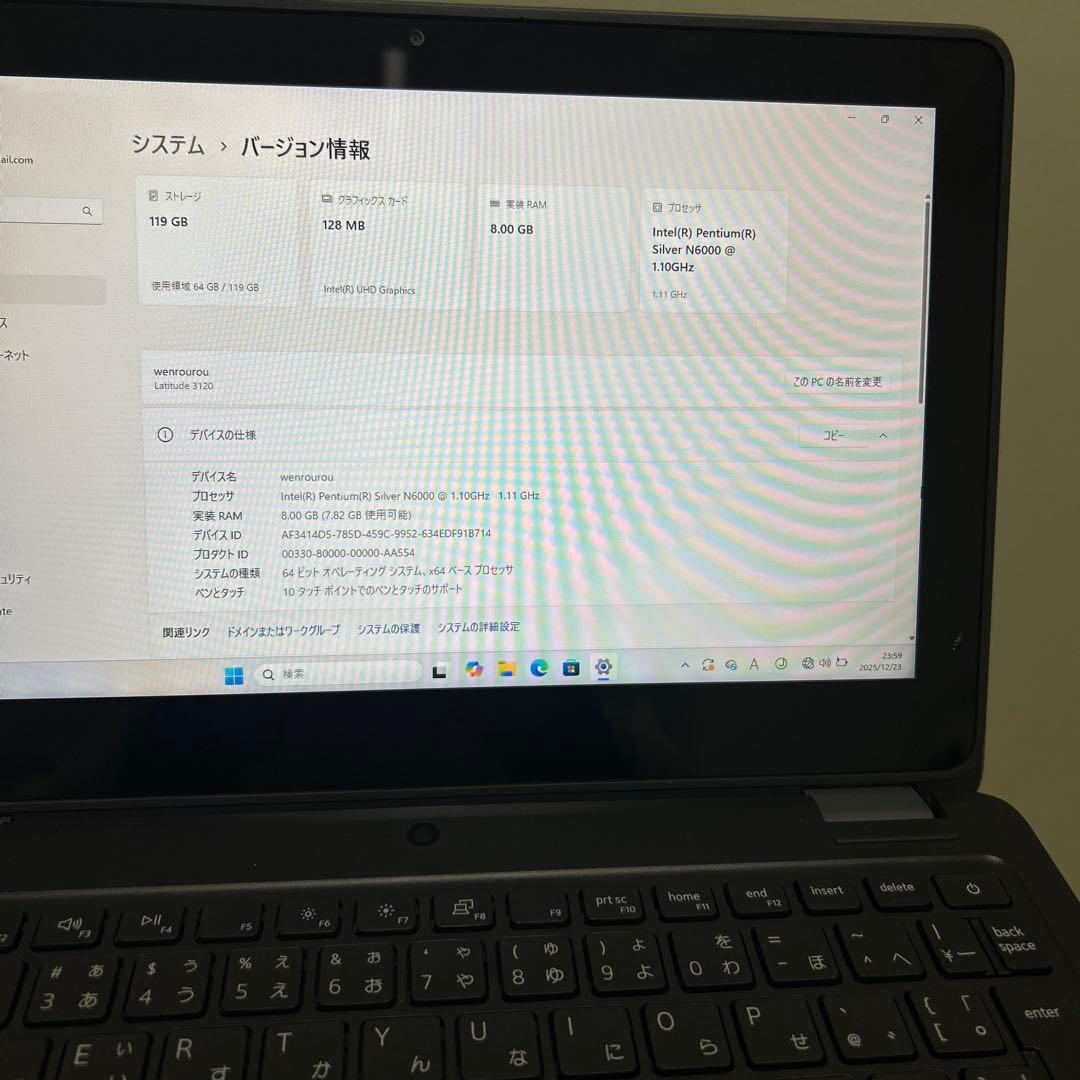 DELL ノートPC 小型 日本語配列