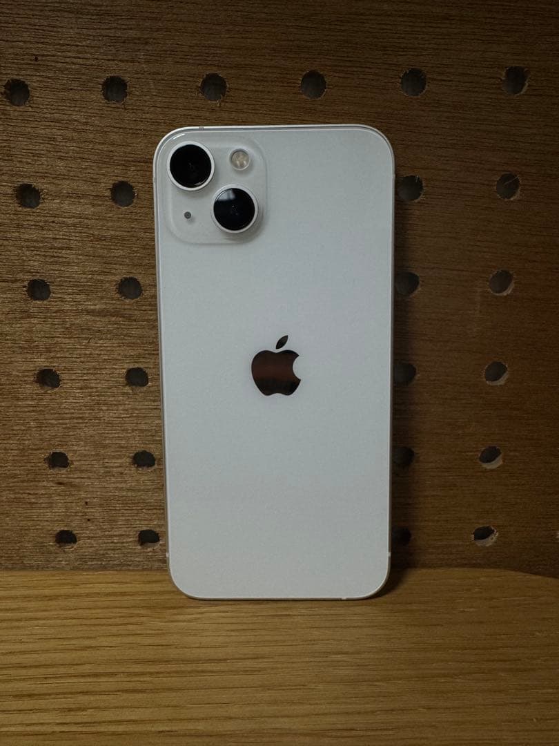 【極美品 純正バッテリー89%】iPhone 13 ホワイト