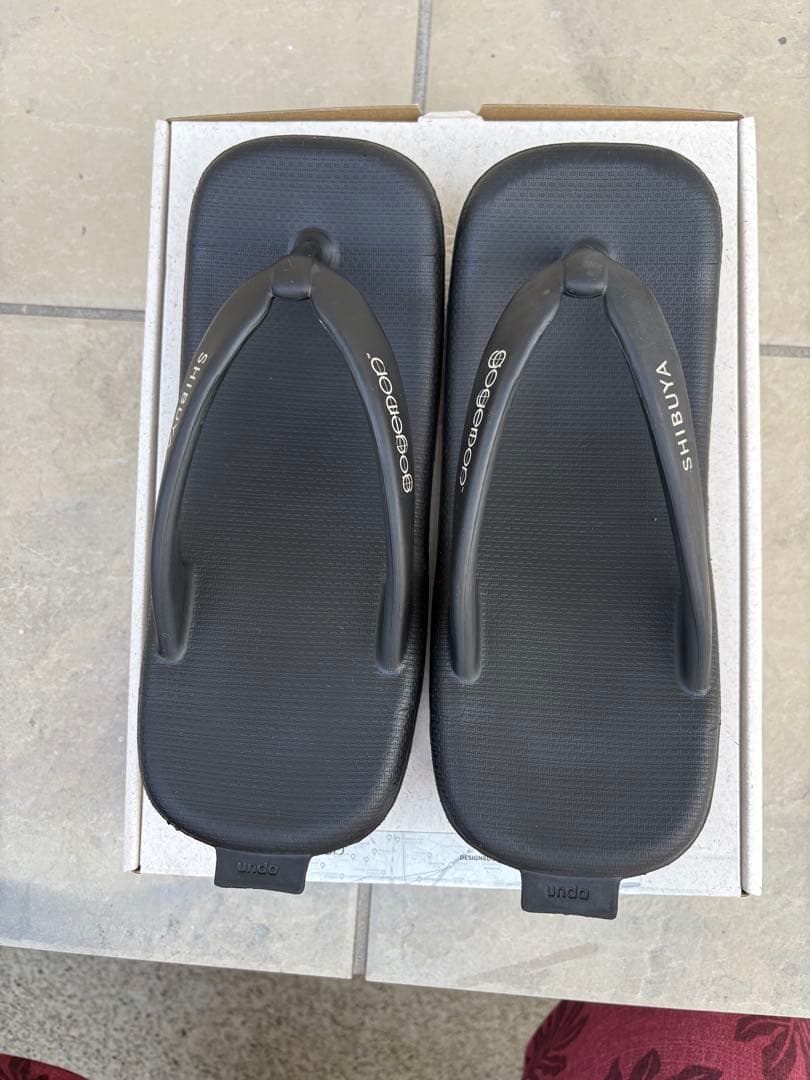 ゴエモン goyemon SETTA×SNEAKER unda EVA黒 S