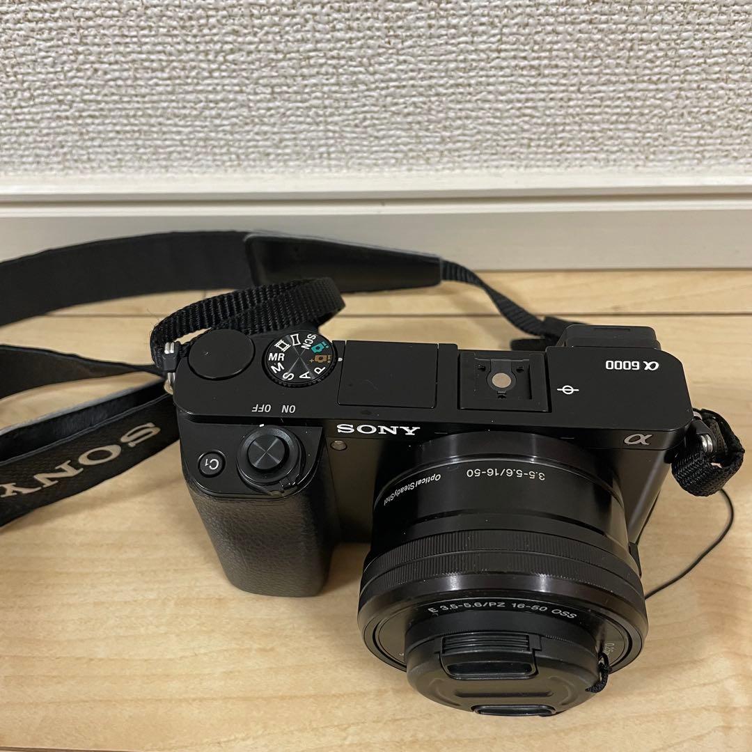 SONY α6000 ILCE-6000 ミラーレス一眼 レンズ付き 動作確認済