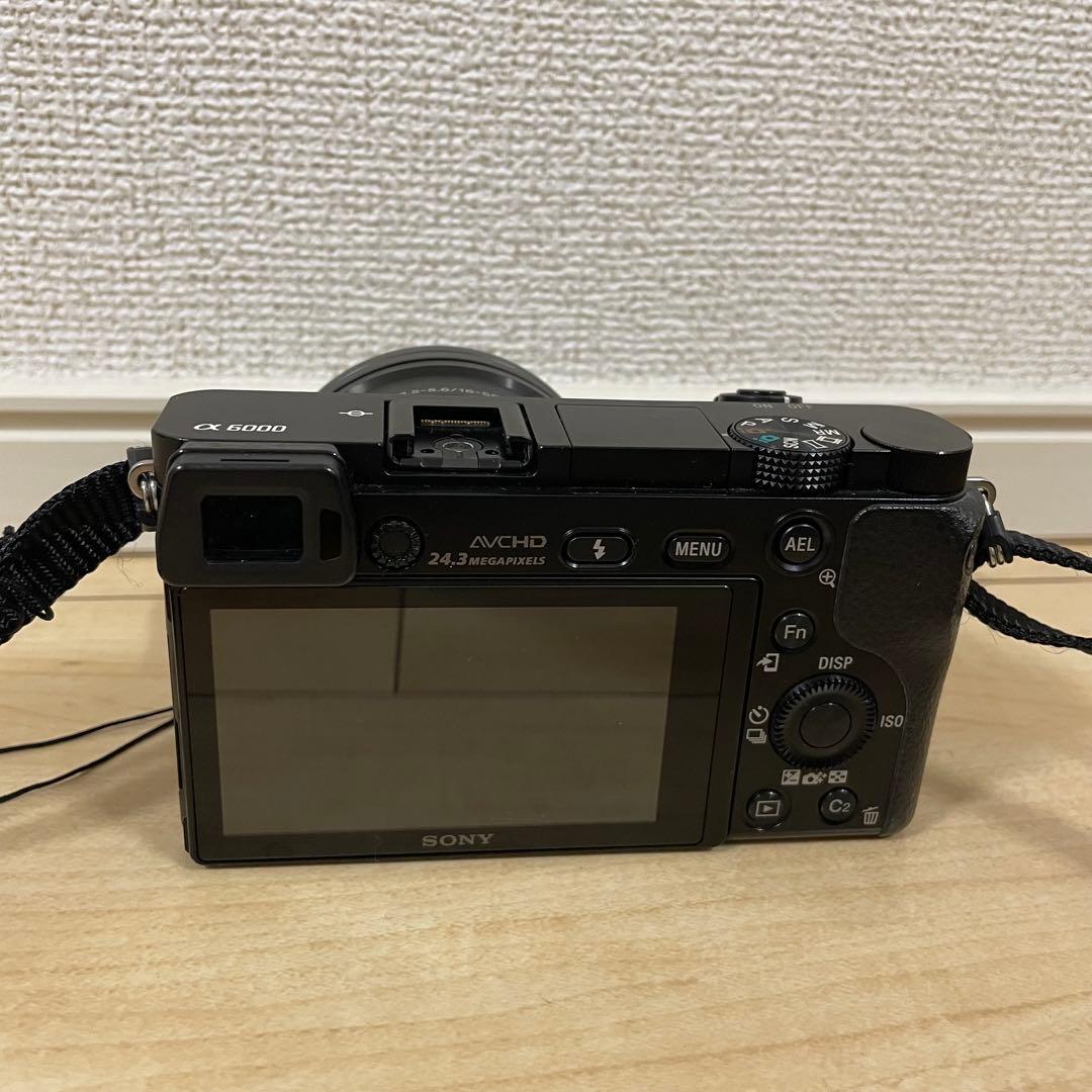 SONY α6000 ILCE-6000 ミラーレス一眼 レンズ付き 動作確認済