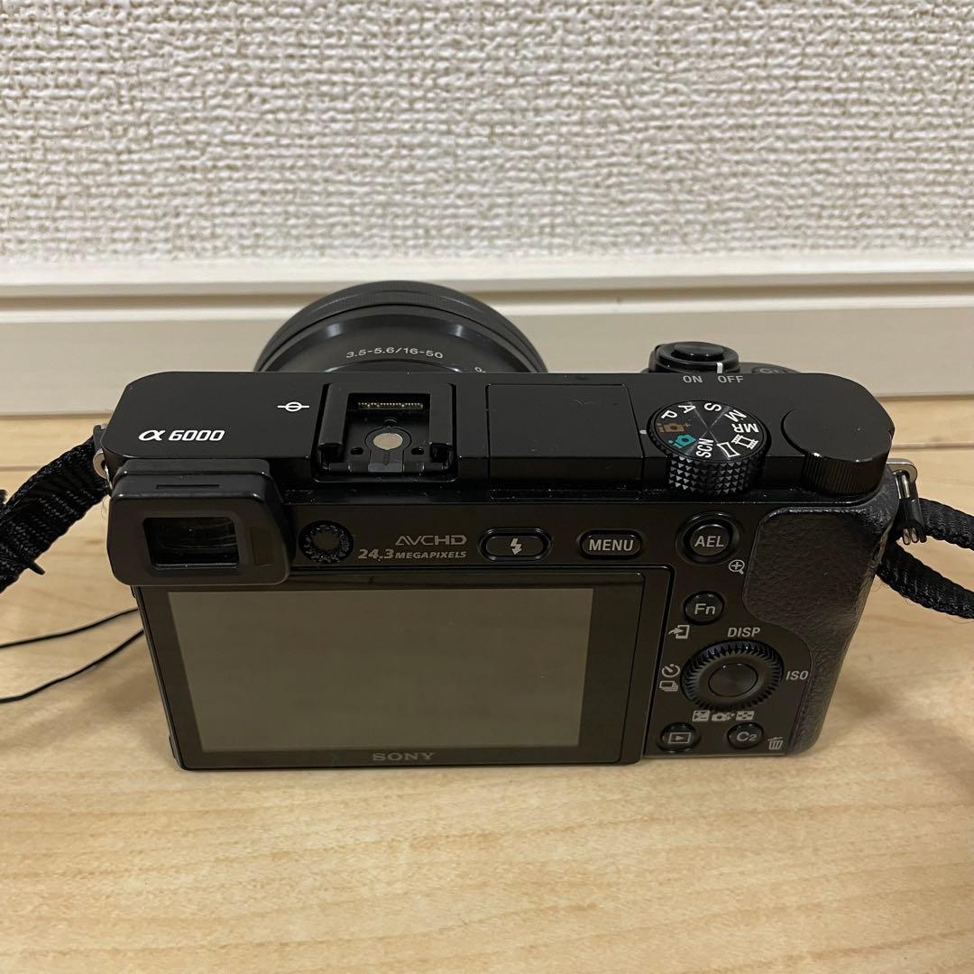 SONY α6000 ILCE-6000 ミラーレス一眼 レンズ付き 動作確認済