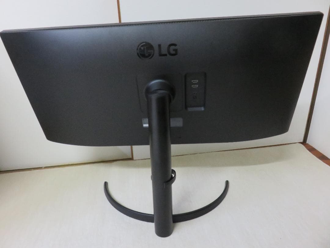 中古LG ディスプレイ 34WP550-B 34インチワイド+モニターアーム