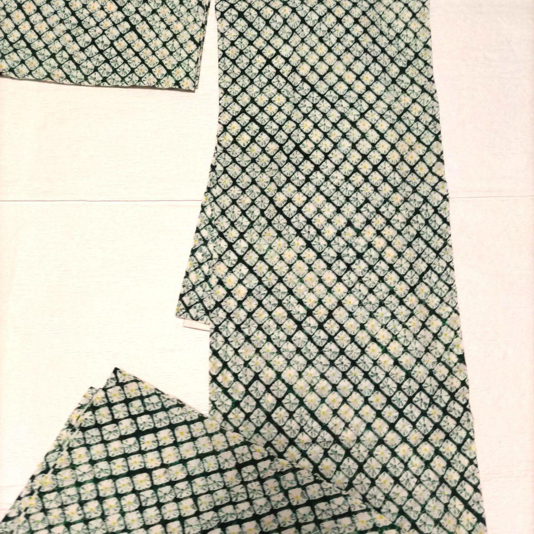 絞り浴衣　有松絞り