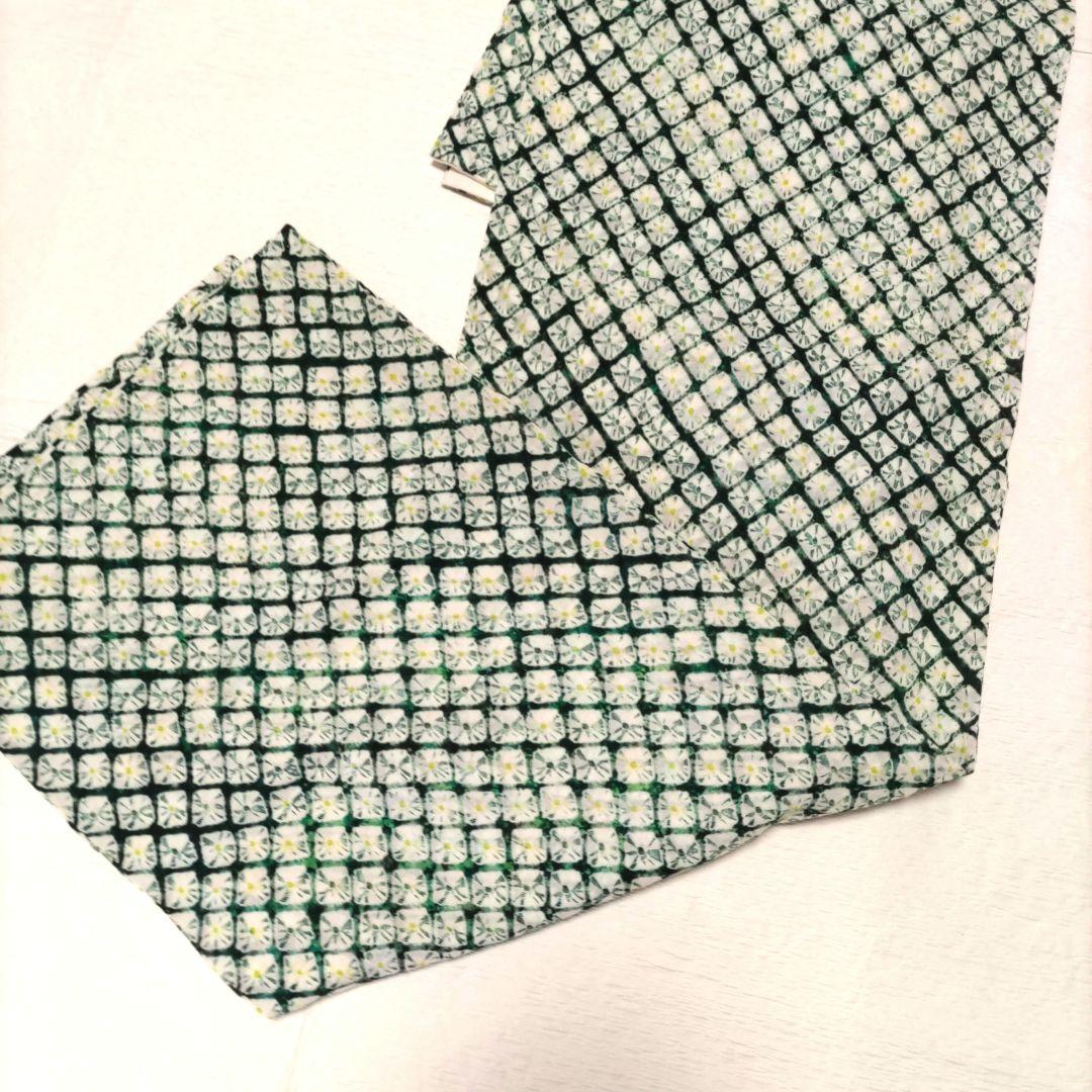 絞り浴衣　有松絞り