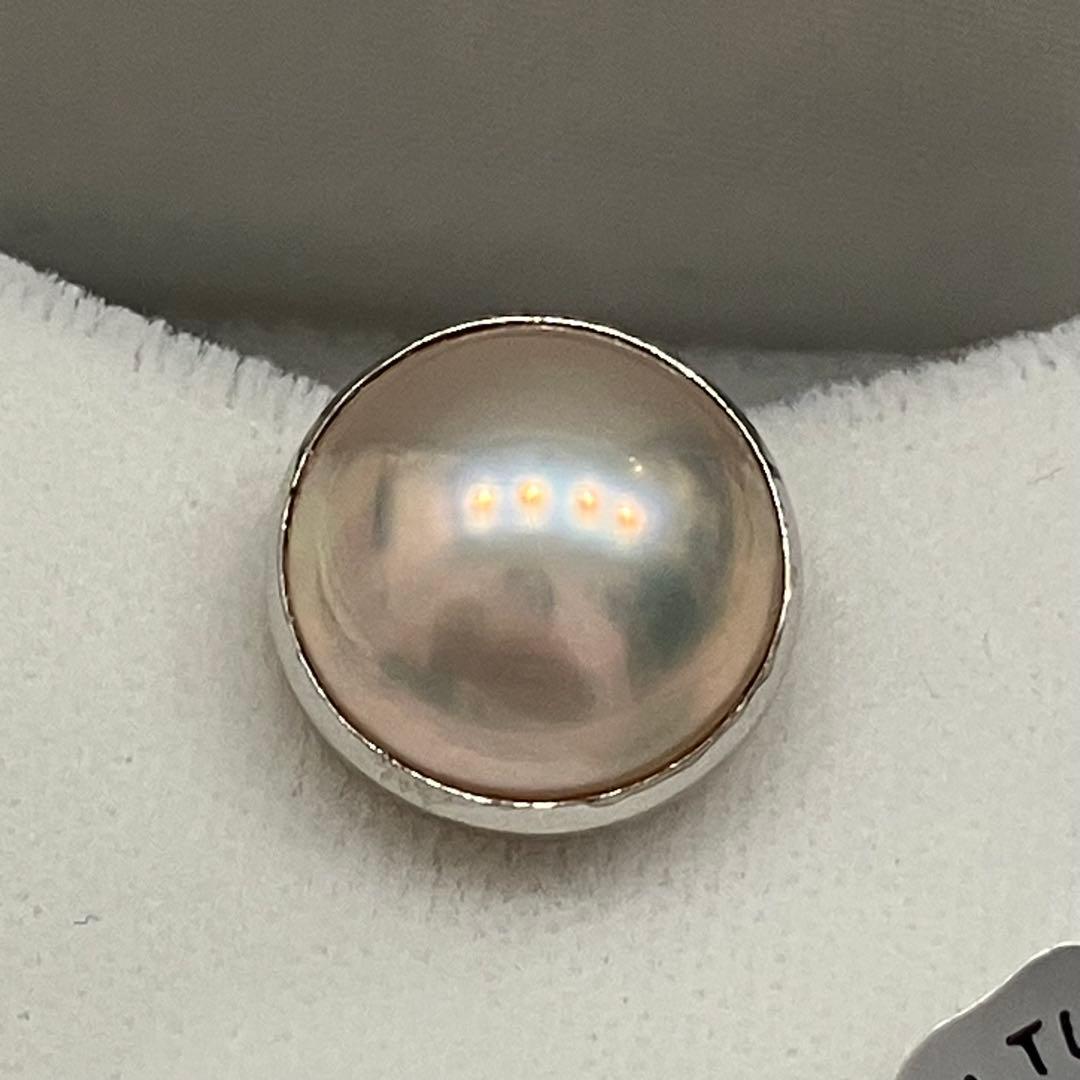 マベパール　真珠 k18wg ネクタイピン 日本製