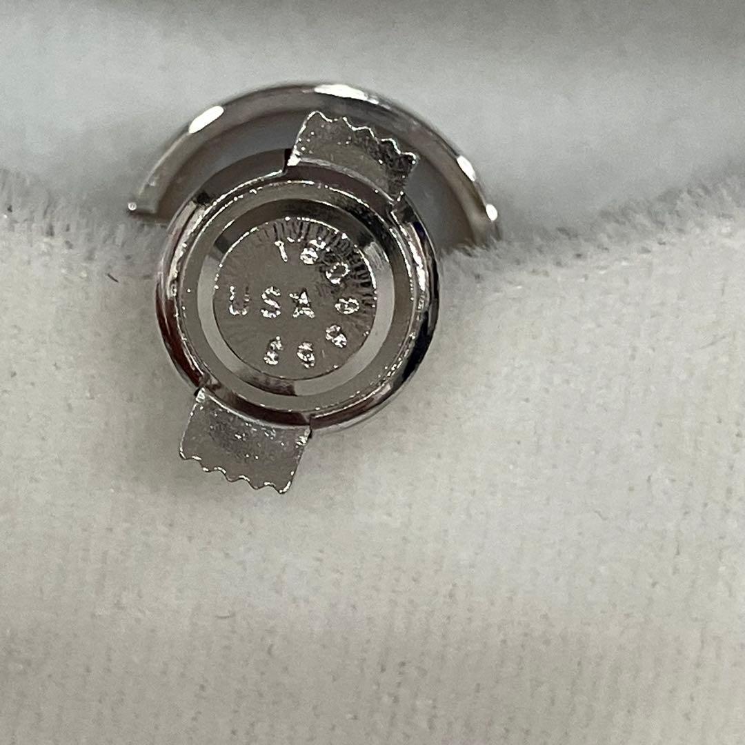 マベパール　真珠 k18wg ネクタイピン 日本製