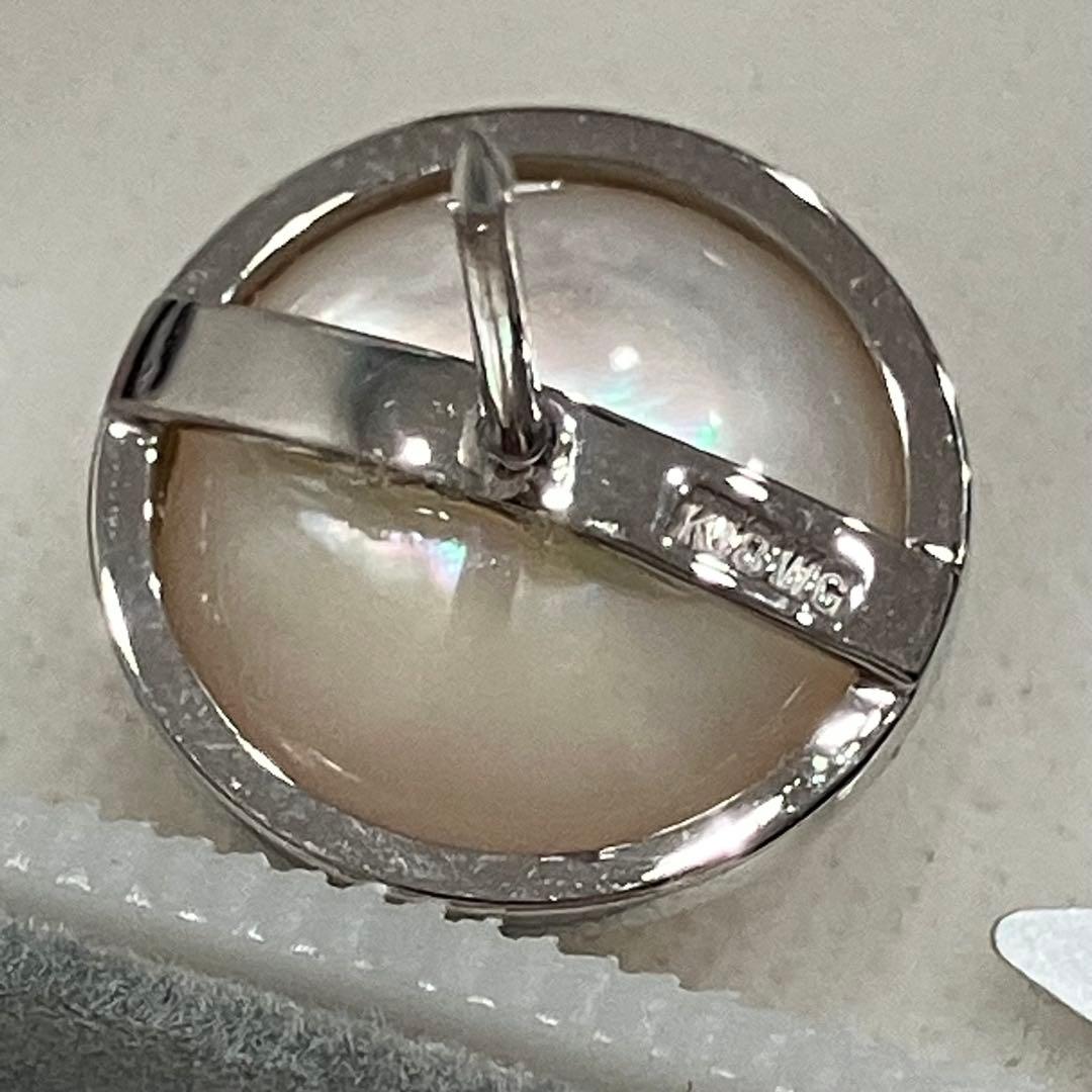 マベパール　真珠 k18wg ネクタイピン 日本製