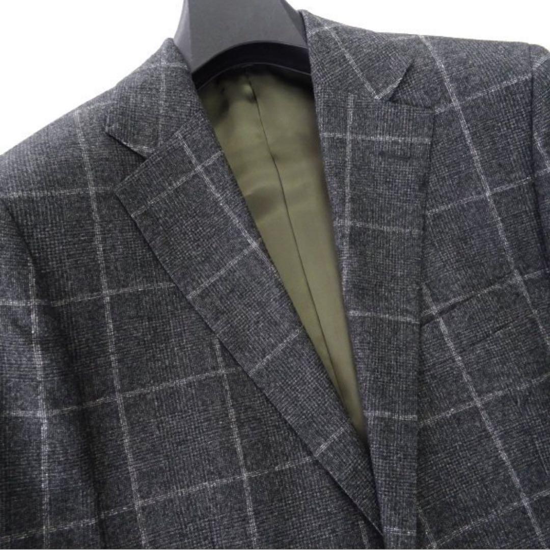 ケントアヴェニュー伊Marzotto Super100'SスーツA6(L)灰秋冬