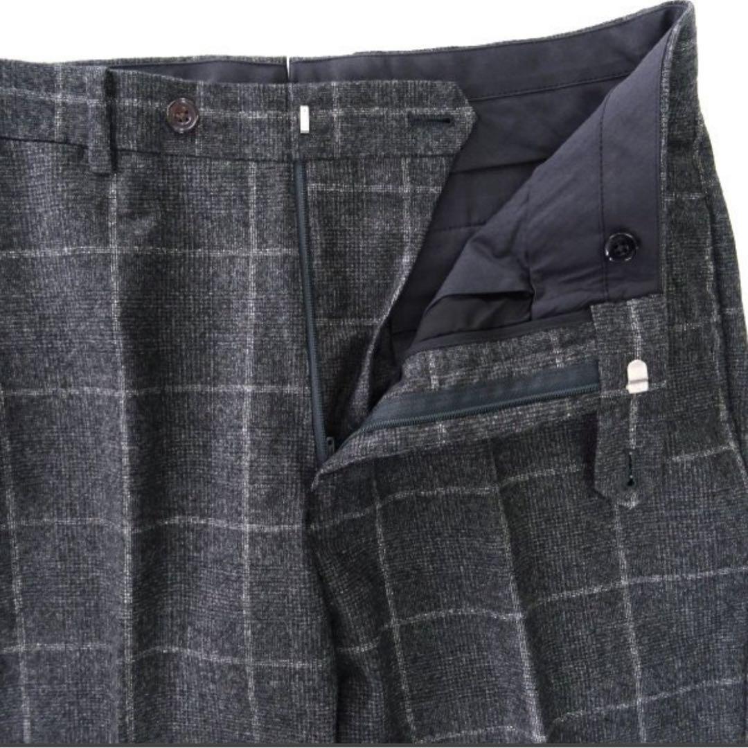 ケントアヴェニュー伊Marzotto Super100'SスーツA6(L)灰秋冬