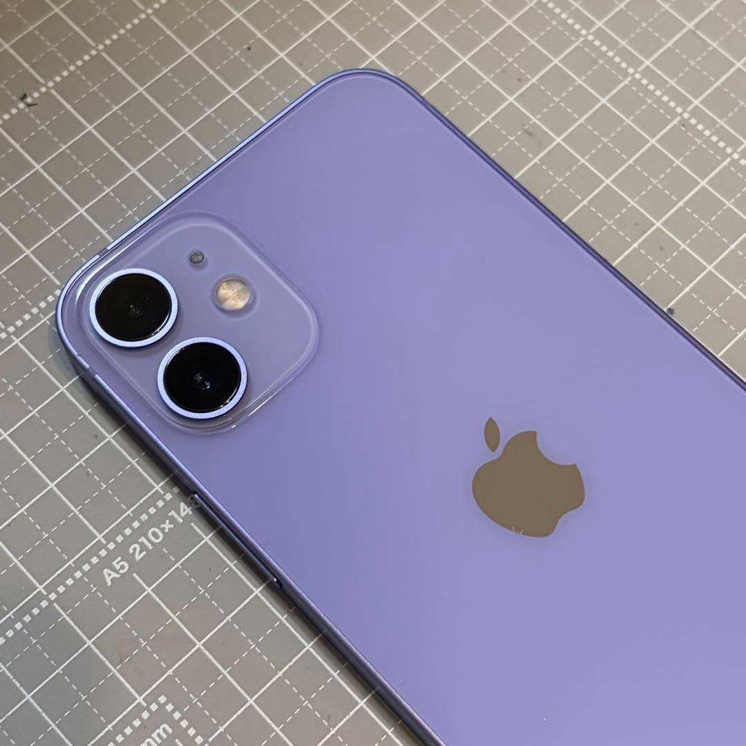 iPhone12 mini 64GBパープル バッテリー100%