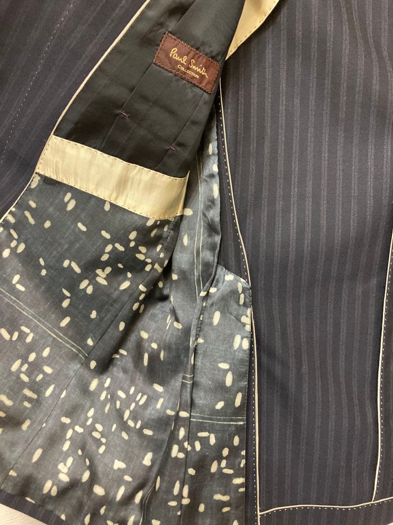 ポールスミスコレクション　スーツセットアップ　Lサイズ　ダークネイビー