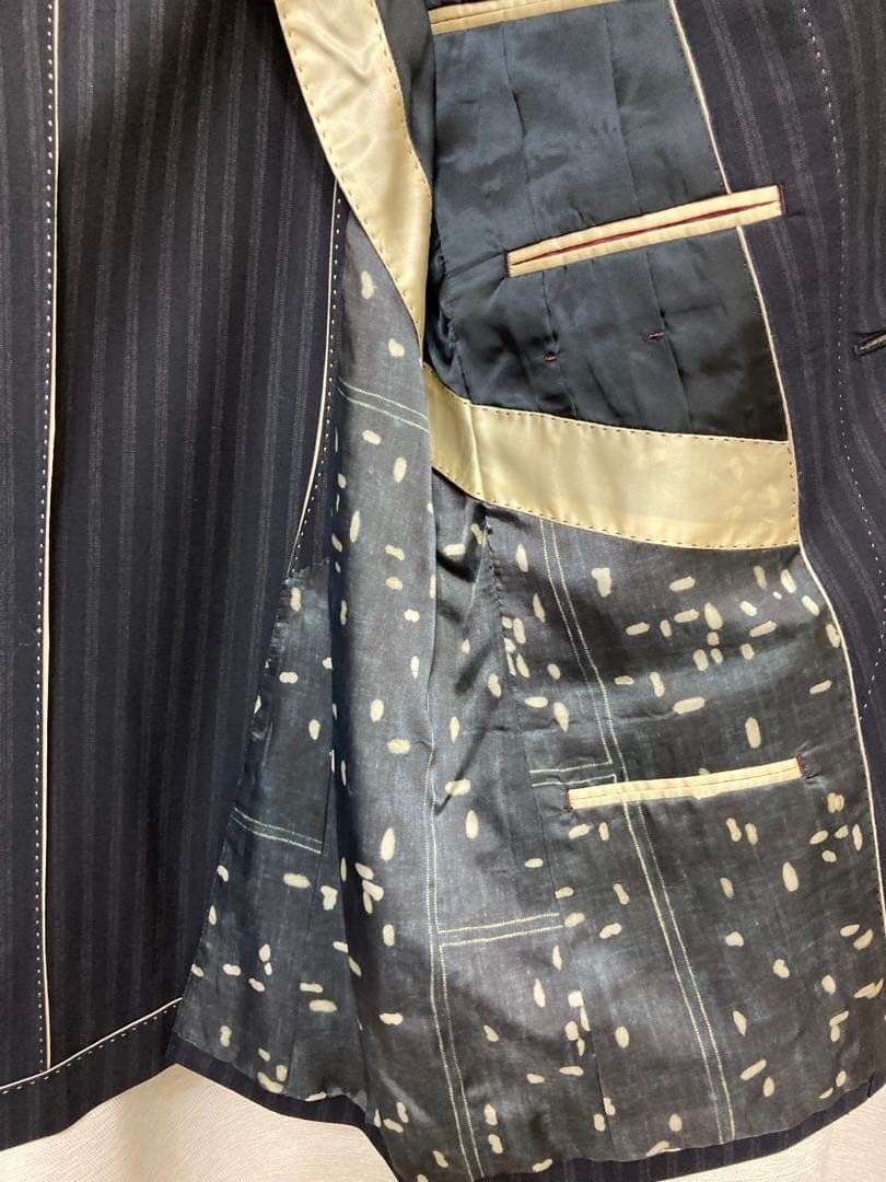 ポールスミスコレクション　スーツセットアップ　Lサイズ　ダークネイビー