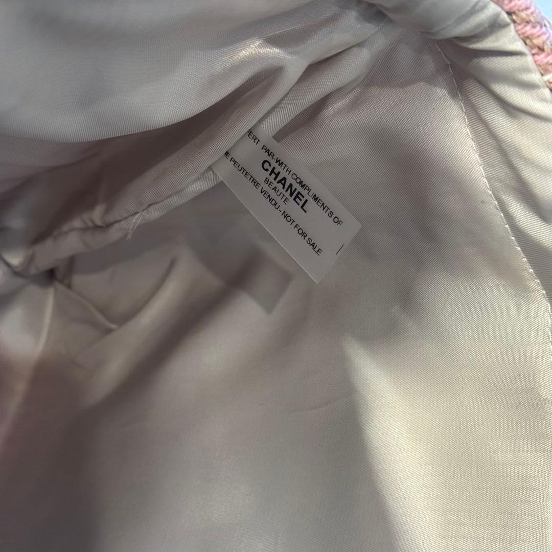 CHANEL シャネル VIP ノベルティ ツイード スパンコール トートバッグ