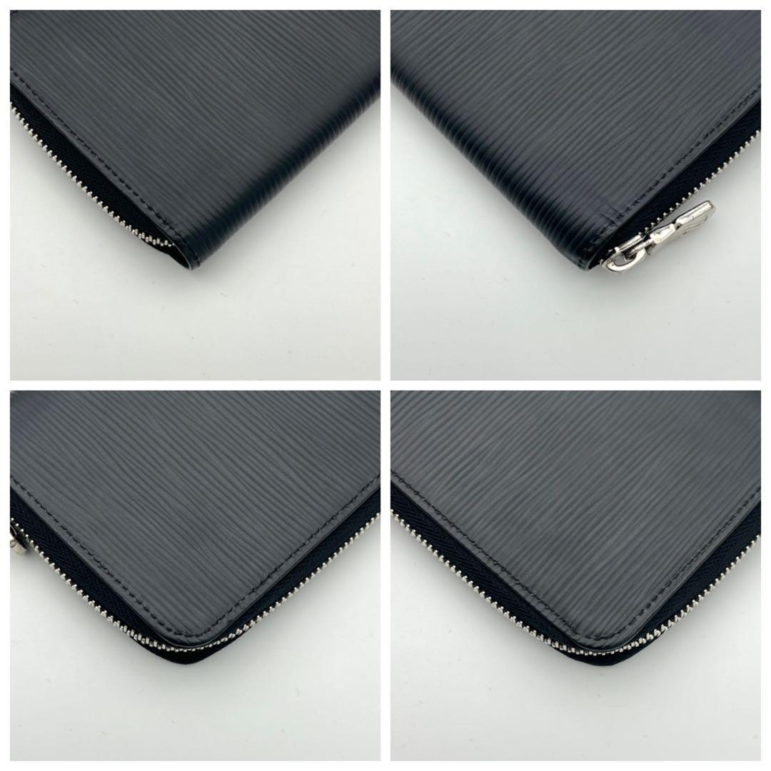 【最高級美品】ヴィトン ジッピー ヴェルティカル エピ 長財布 ブラック 黒