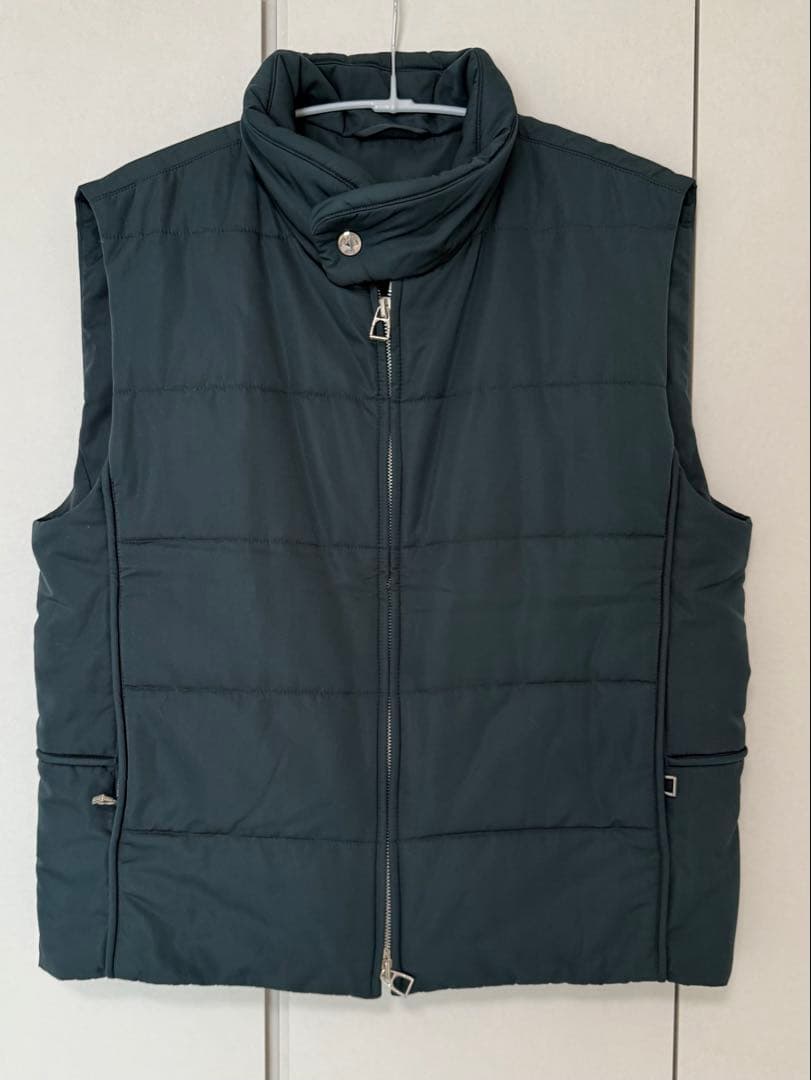 【美品】エルメス HERMES ダウンベストWINDSTOPPER セリエボタン