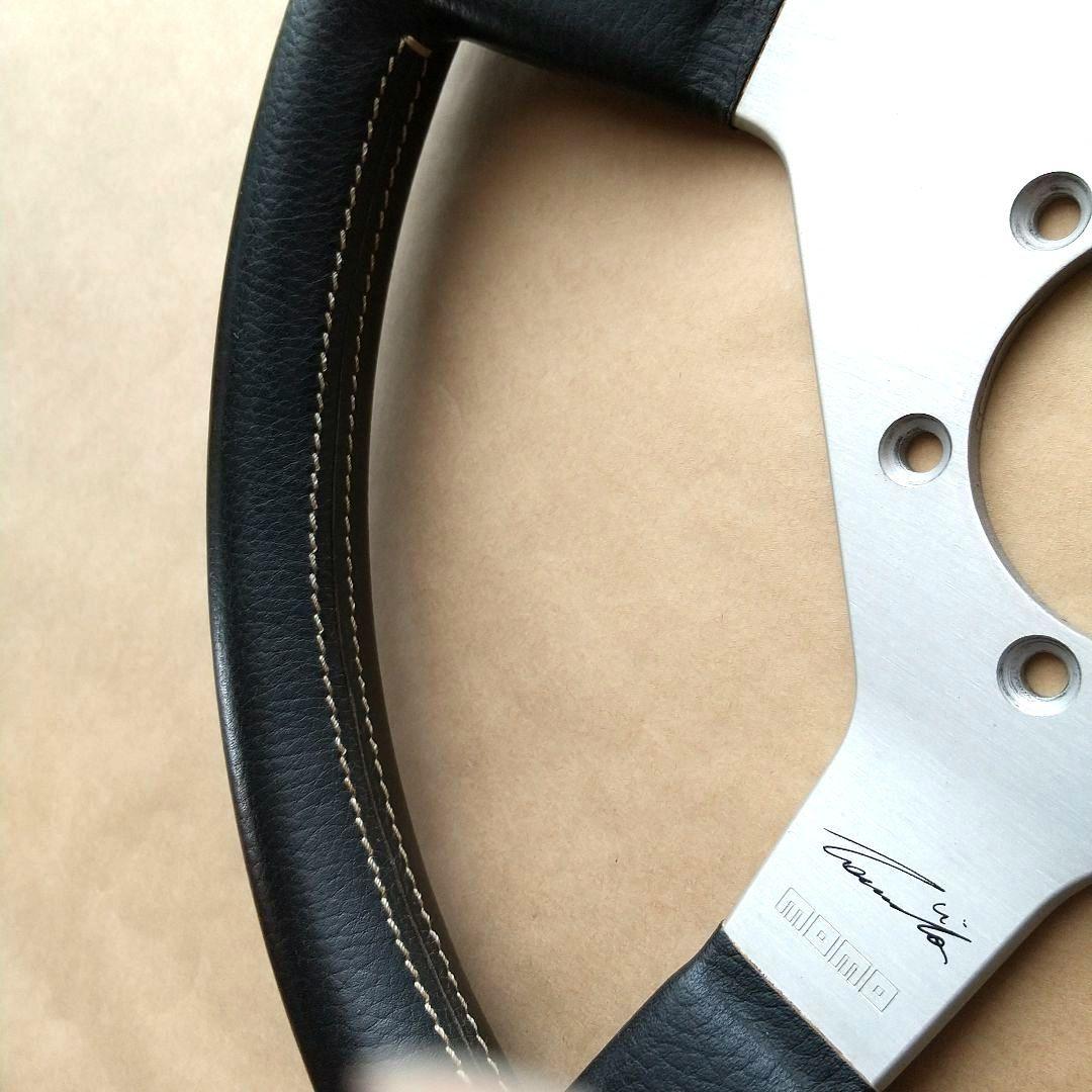 ニキラウダ ステアリング シルバー ホーンボタン付き