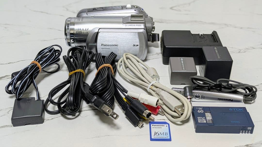 Panasonic　NV-GS300　MiniDV対応　豪華セット