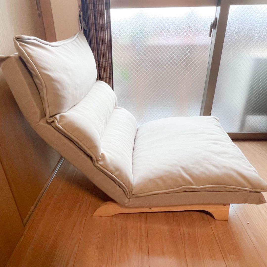 脚付リクライニングローソファ1人掛け【Cowserカウザー】 SH-07-FRZ