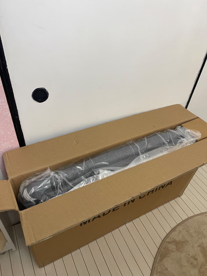 新品・未開封 通気性抜群！高さ調整 新生児対応 多機能ベビーベッド／添い寝可