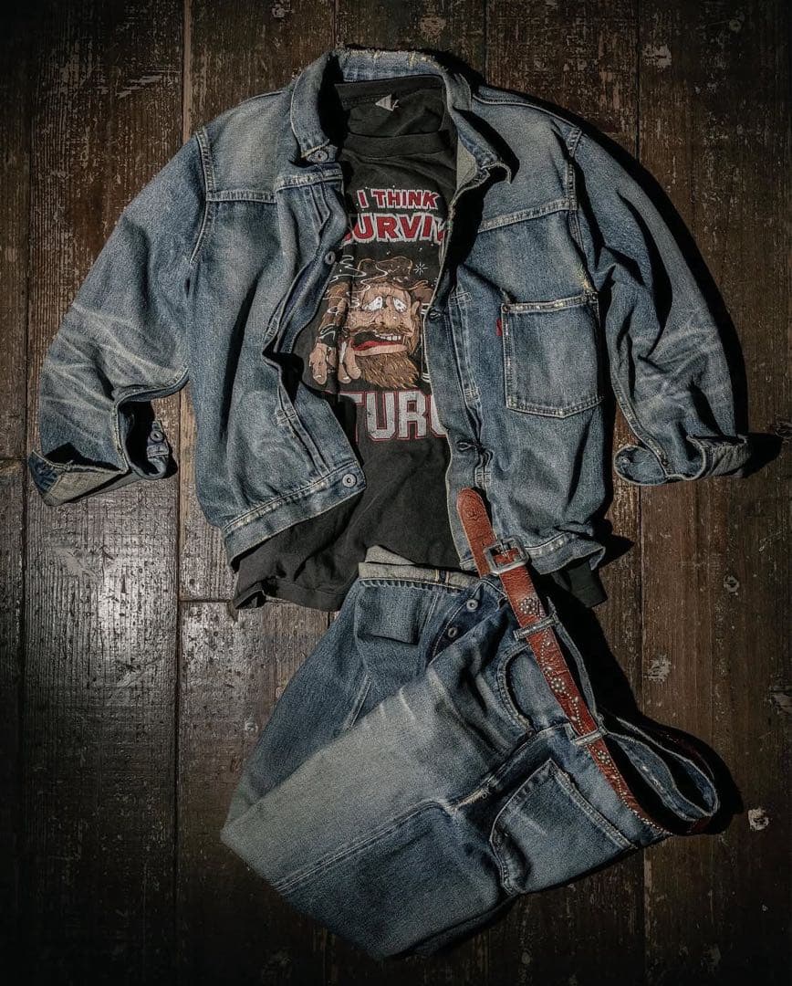 M/MVCtypeberberjin saint Gジャン デニムジャケット藤原