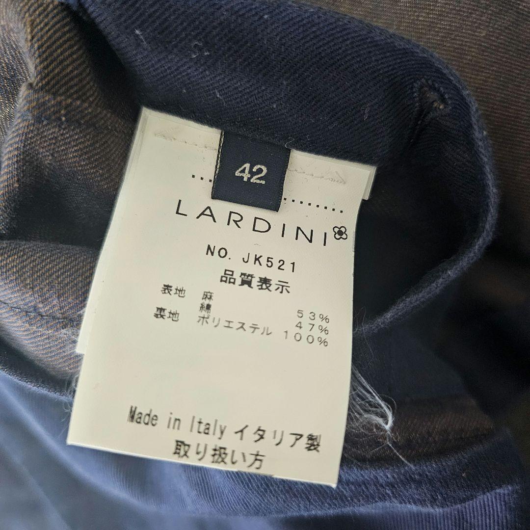B*o様 LARDINI ラルディーニ コットンリネン ソラーロ ダブルブレザー