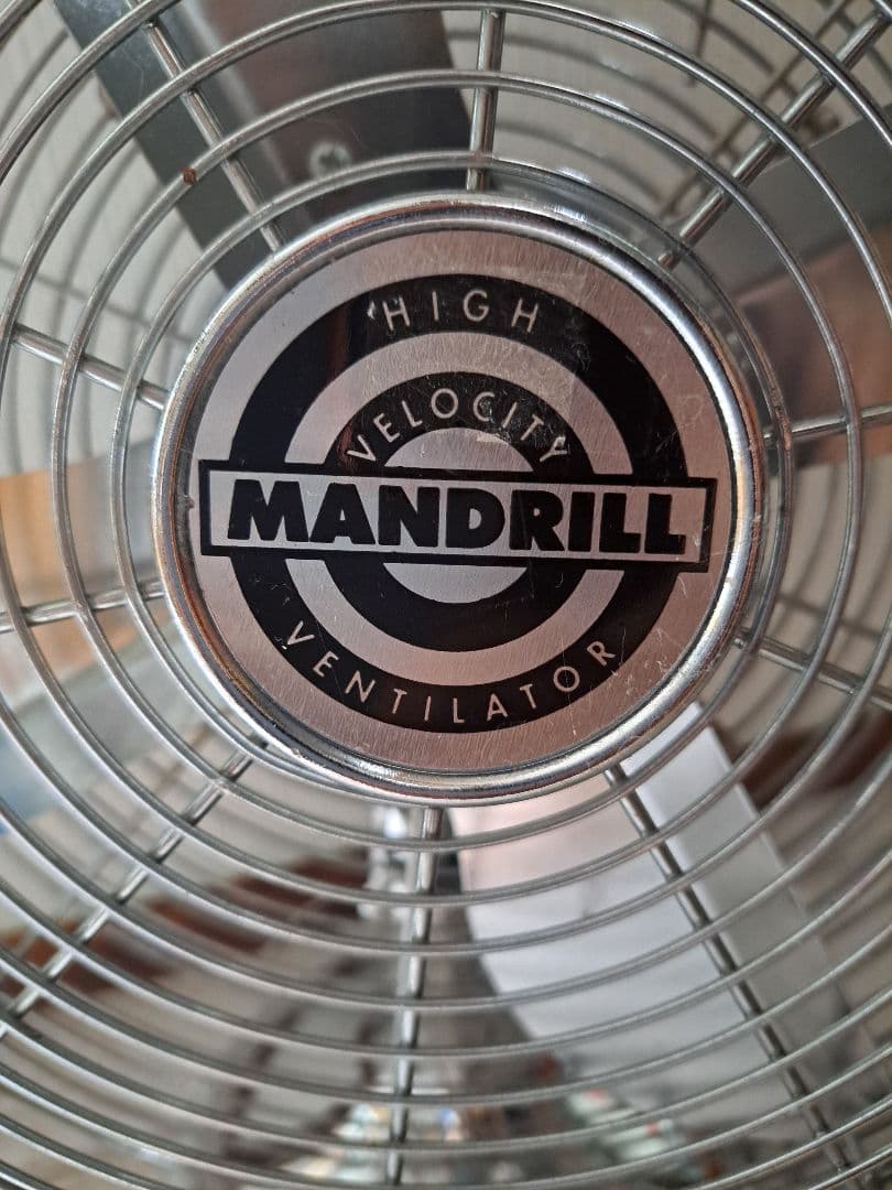MANDRILL 高風速換気扇　ヴィンテージ