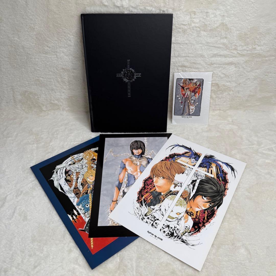 【良品】Blanc et noir : 小畑健画集　特典ポストカード付属