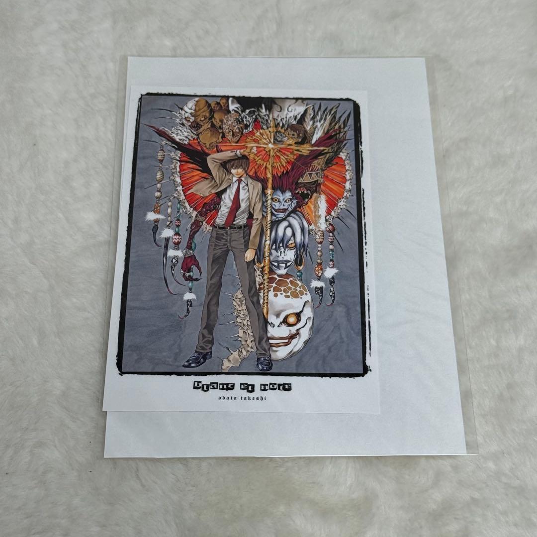 【良品】Blanc et noir : 小畑健画集　特典ポストカード付属