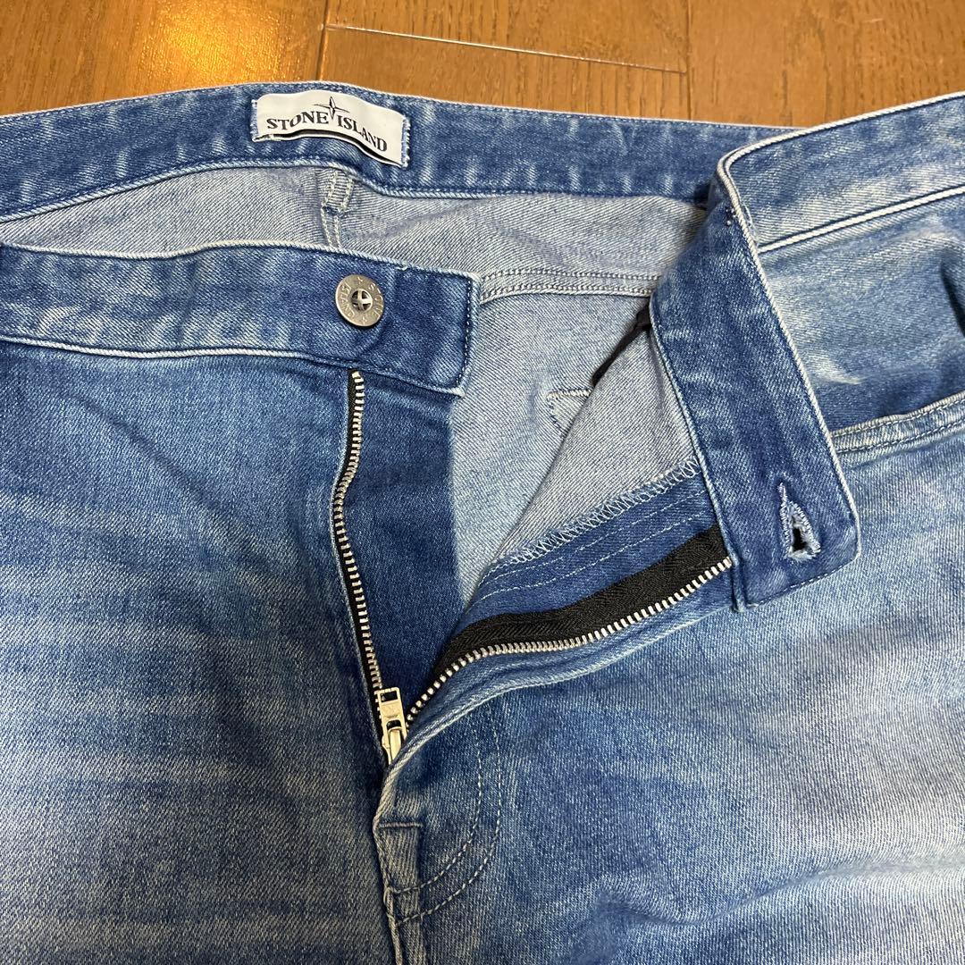 最終値下げ　希少ビックサイズ ストーンアイランド ストレッチ スキニーデニム