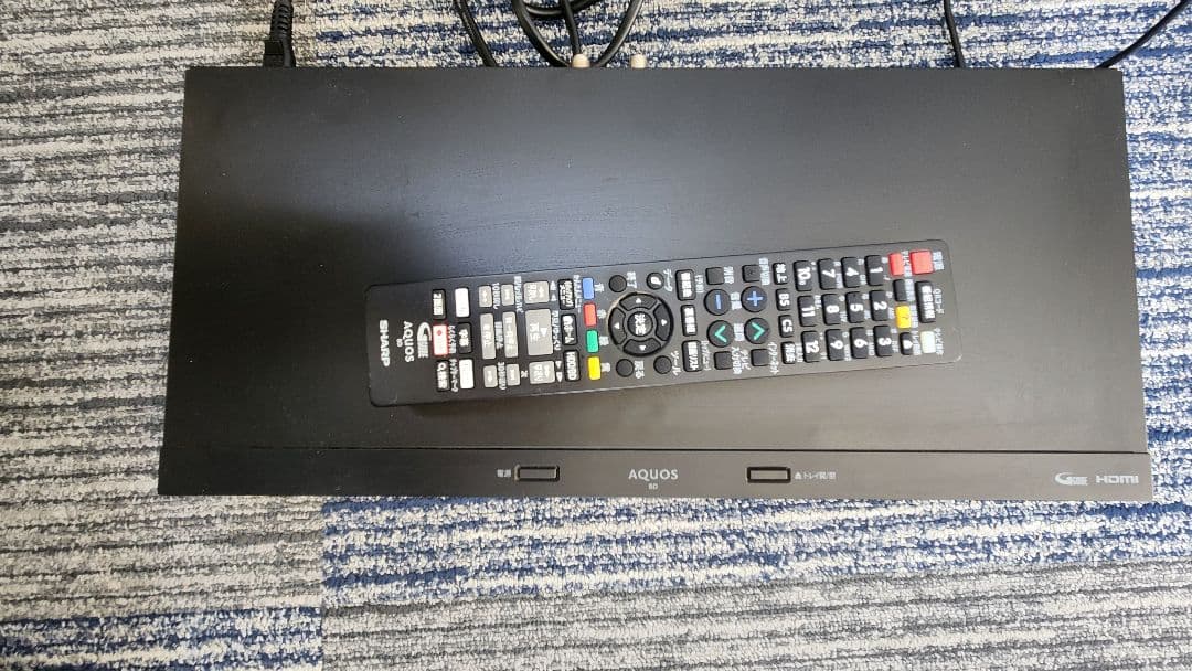 動作品 SHARP AQUOS Blu-rayレコーダー　BD-NS520