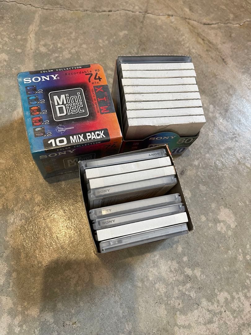 SONY ソニー 10MDW74KX MDカセット 新品