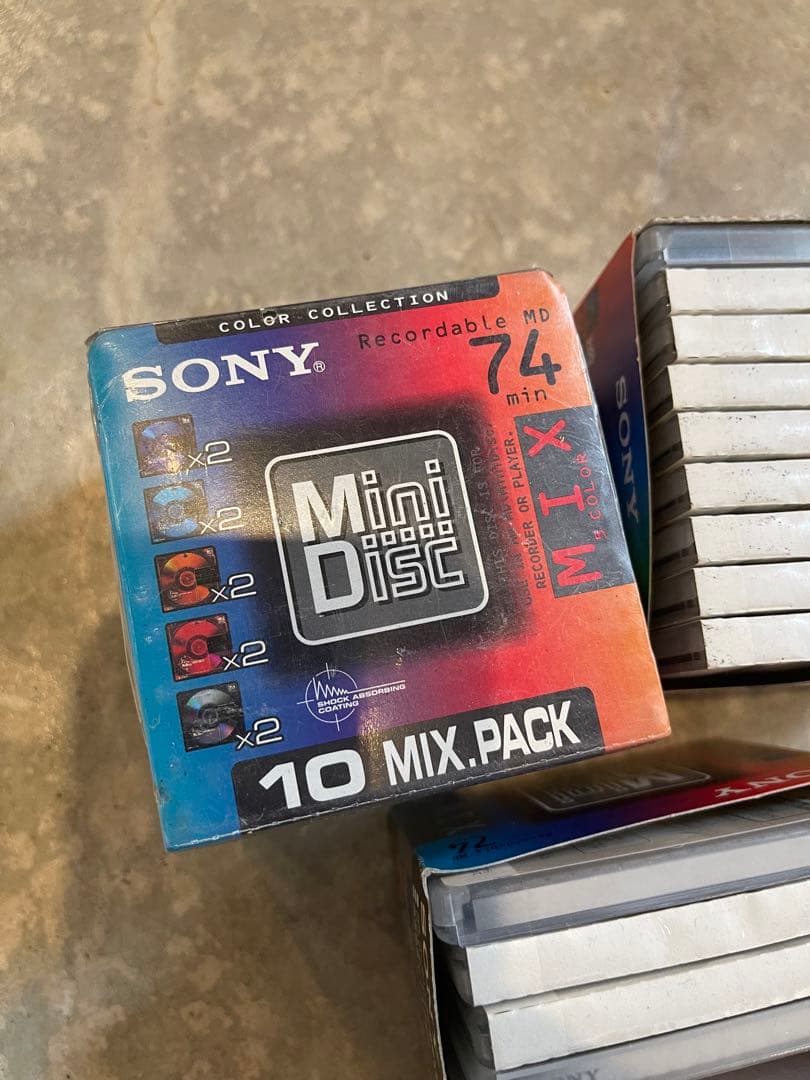 SONY ソニー 10MDW74KX MDカセット 新品