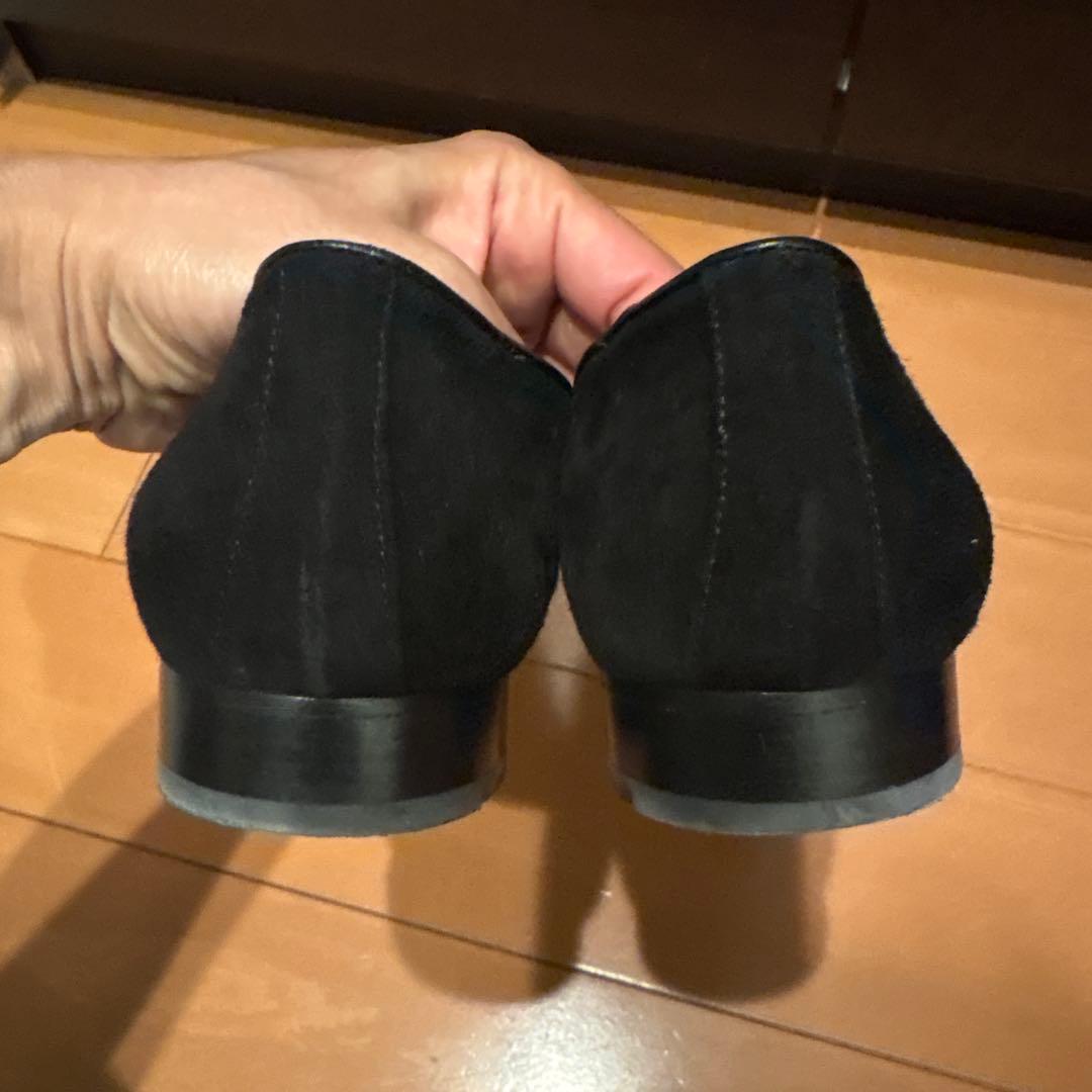 削除予定最終価格　チャーチ　エンブレム　フラットシューズ　ブラック　38