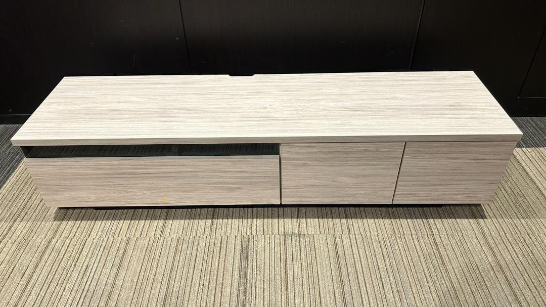 【福岡市限定】【展示品・未使用品】テレビボード シャビーホワイト