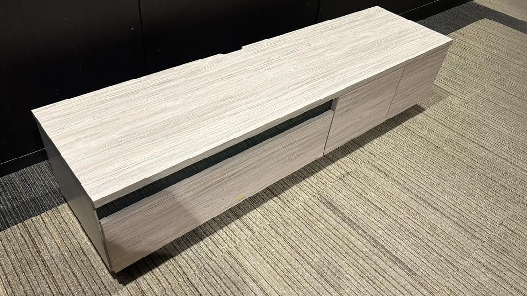 【福岡市限定】【展示品・未使用品】テレビボード シャビーホワイト