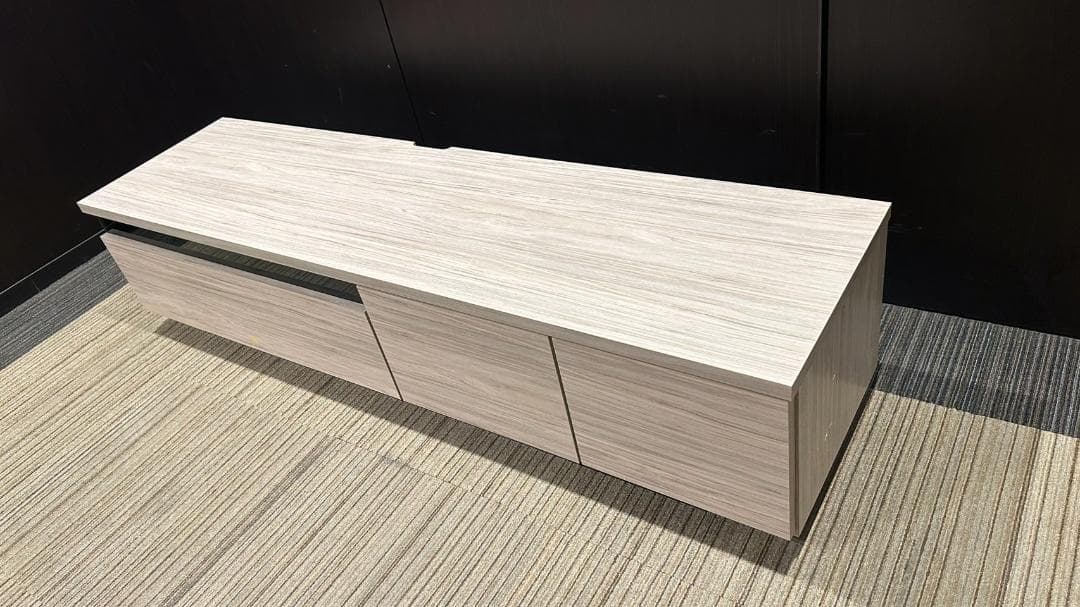 【福岡市限定】【展示品・未使用品】テレビボード シャビーホワイト