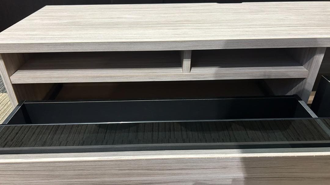 【福岡市限定】【展示品・未使用品】テレビボード シャビーホワイト