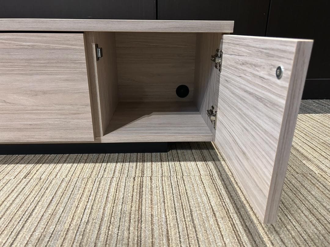 【福岡市限定】【展示品・未使用品】テレビボード シャビーホワイト