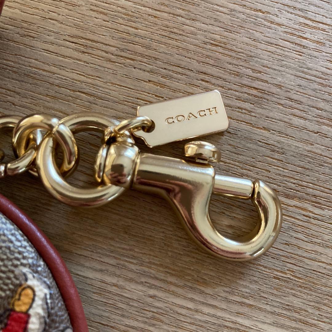 新品同様♡コーチ♡サーキュラー♡ケース♡キャット♡ねこ♡ミント