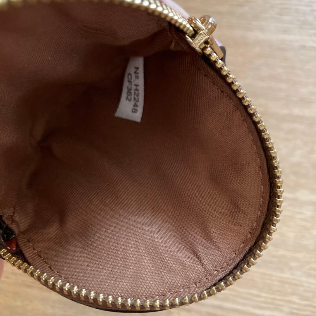 新品同様♡コーチ♡サーキュラー♡ケース♡キャット♡ねこ♡ミント