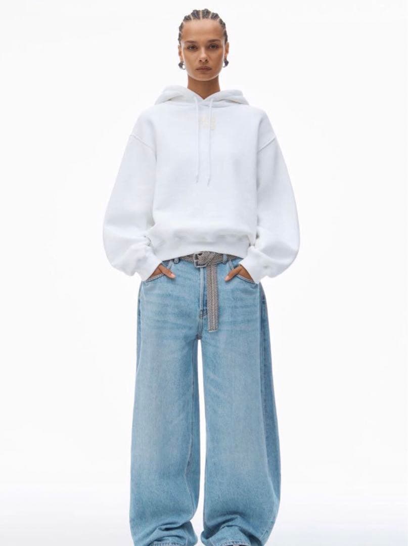 ひ*る様 alexander wang パーカー　sizeS