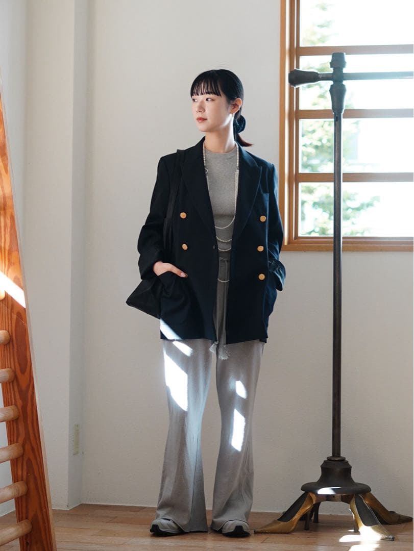 新品未使用⭐︎oblada CINCH フィッツブレザー 希少ネイビーS