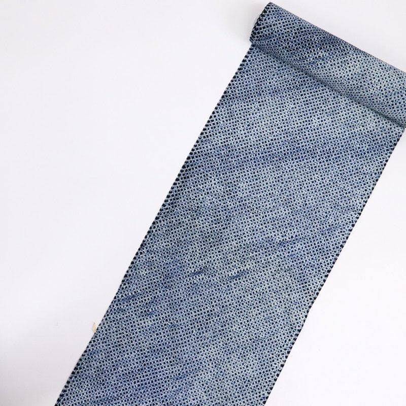 《しろ★手縫い仕立て＋手しぼり＊浴衣◆総三浦絞り◆木綿◆反25-100》