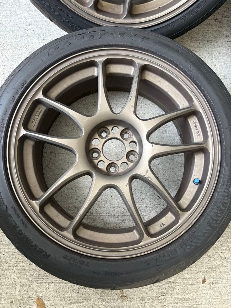 ワーク エモーション CR Kai シバタイヤ200R 235/40 R18