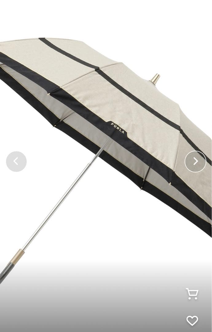 FURLA 日傘 ブラック