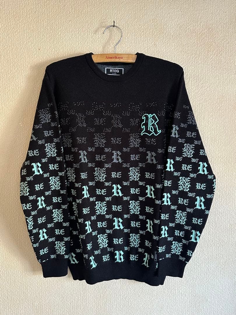 アダムスジャグラーRTEGグラデーションO.Eニット