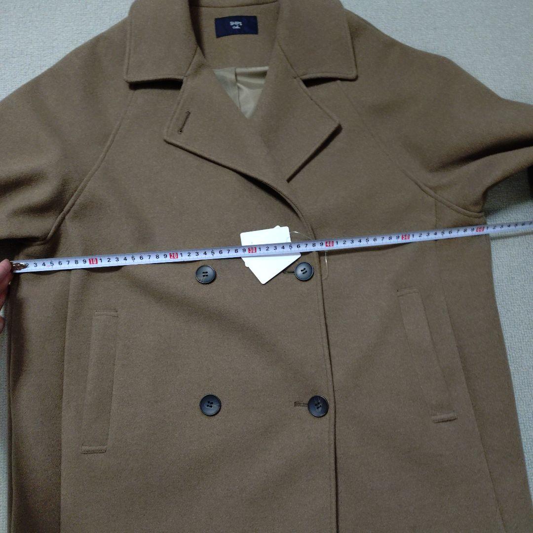 【新品】SIIPS ウール混　Pコート