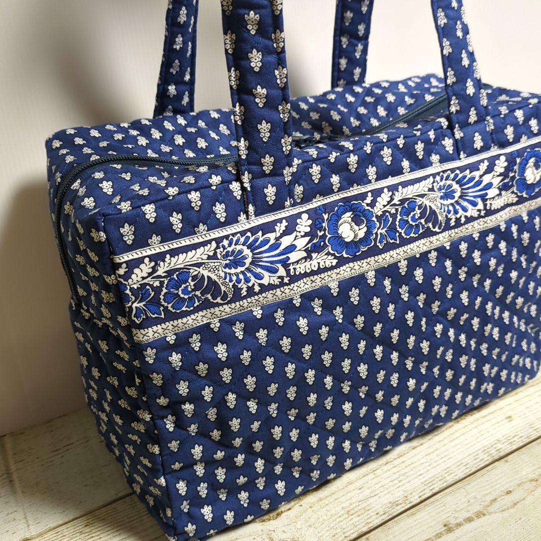 ボストンバッグ　スクエアバッグ　フライパン持ち手カバー　ハンドメイド